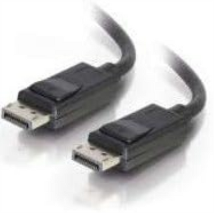 C2G 1M 8K DisplayPort Cable with Locking Latches 8K UHD Ultra High Definition DisplayPort Male to Male Computer Monitor Cable Black …