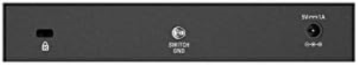 D-Link DGS-108/B 8-Port Gigabit Unmanaged Metal Desktop Switch 10/100/1000 Mbit/s - UK Version black DGS-108/B