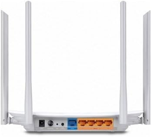 TP-Link AC1200 Wireless Dual Band Wi-Fi Router, Wi-Fi Speed Up to 867 Mbps/5 GHz + 300 Mbps/2.4 GHz, 4+1 Fast Ports, Single-Core CPU, Parental Control, Easy setup (Archer C50