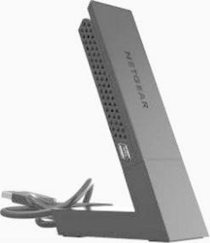 NETGEAR A6210-100PES AC1200 802.11ac Dual Band (300/867 Mbps) High Gain Wi-Fi USB 3.0 Adapter, Black