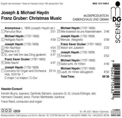 Haydn/ Gruber: Christmas Music