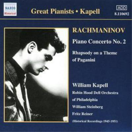 Piano Concerto No.2/rhapsody On a Theme of Paganini (Kapell)