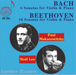 Bach: 6 Sonatas for Violin and Piano/...