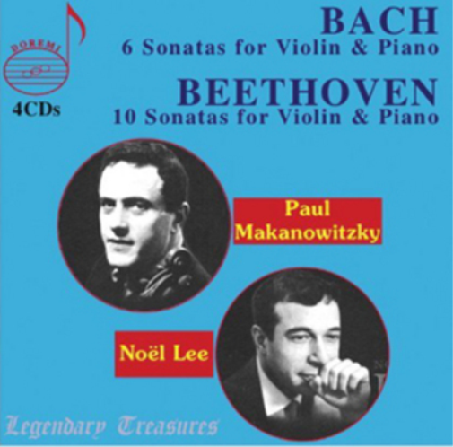 Bach: 6 Sonatas for Violin and Piano/...