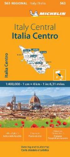 Italy Centre - Michelin Regional Map 563