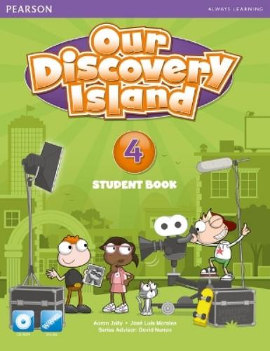 Our Discovery Island American Edition Students' Book with CD-rom 4 Pack