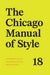 The Chicago Manual of Style, 18th Edition