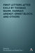 First Letters After Exile by Thomas Mann, Hannah Arendt, Ernst Bloch, and Others
