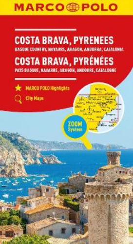 Costa Brava Marco Polo Map