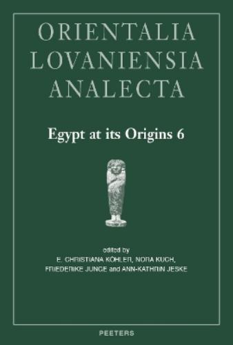 Egypt at its Origins 6