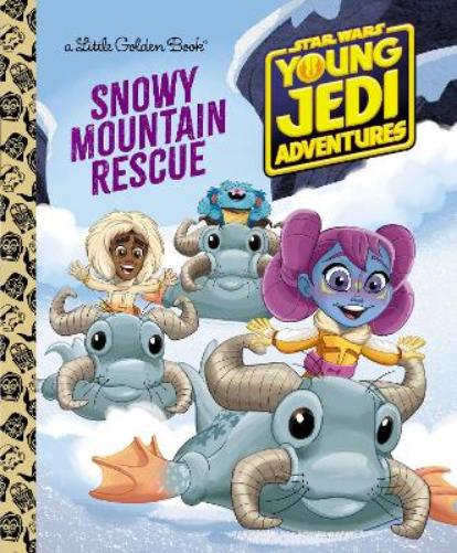 Snowy Mountain Rescue (Star Wars: Young Jedi Adventures) (Little Golden Book
