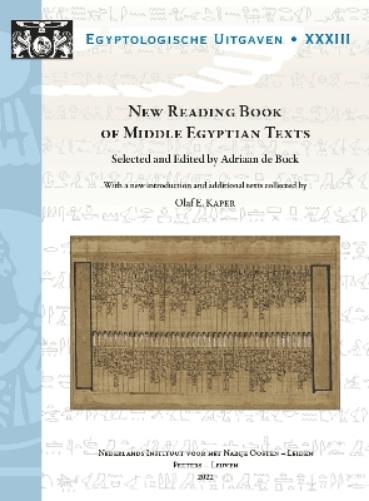 New Reading Book of Middle Egyptian Texts