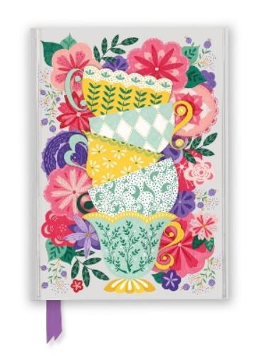 Jenny Zemanek: Teacups (Foiled Journal) (Flame Tree Notebooks