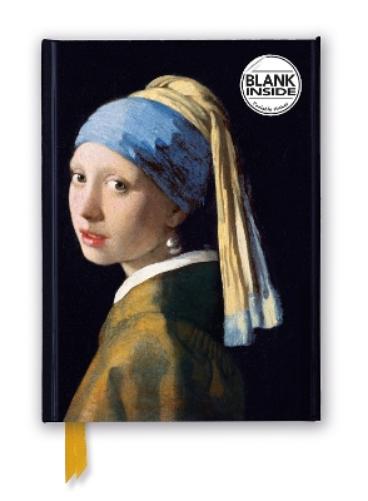 Johannes Vermeer: Girl with a Pearl Earring (Foiled Blank Journal) (Flame Tree Blank Notebooks