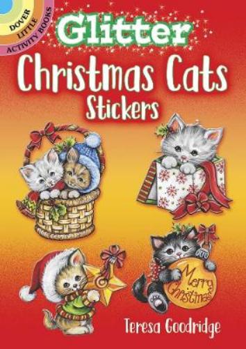 Glitter Christmas Cats Stickers (Little Activity Books