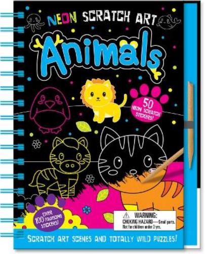 Animals (Neon Scratch Art