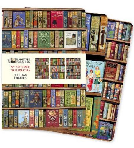 Bodleian Libraries Set of 3 Midi Notebooks