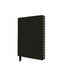 Ebony Black Artisan Pocket Journal (Flame Tree Journals)