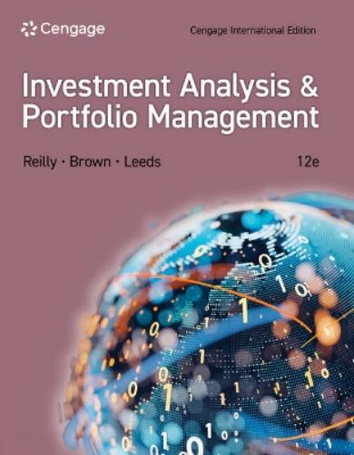 Investment Analysis and Portfolio Management, Cengage International Edition