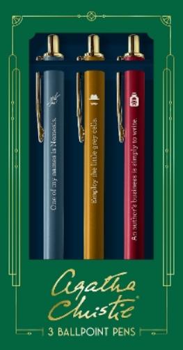 Agatha Christie Pen Set