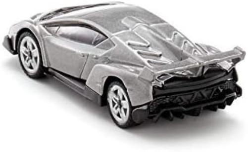 siku 1485, Lamborghini Veneno, Metal/Plastic, Toy car for children, Dark Blue, Rubber tyres