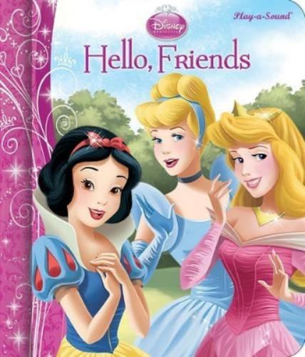 Disney Princess: Hello, Friends Play-a-Sound Phone and Storybook Sound Book Set