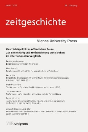 Geschichtspolitik im öffentlichen Raum
