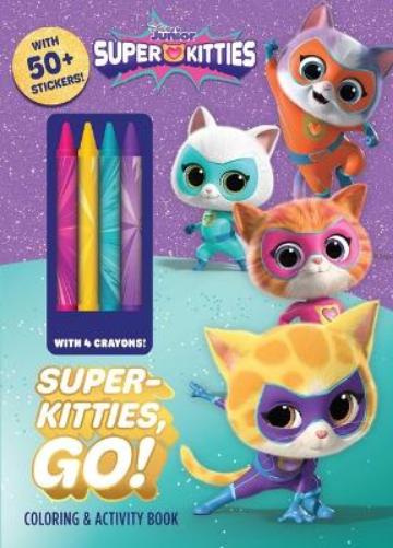 DISNEY SUPERKITTIES SUPERKITTIES GO (Color & Activity with Crayons