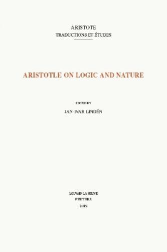 Aristotle on Logic and Nature
