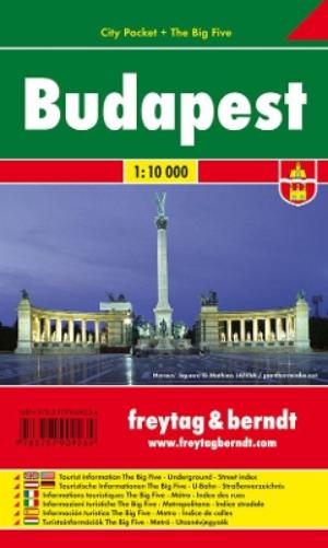 Budapest City Pocket + the Big Five Waterproof 1:10 000