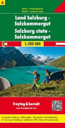 Land Salzburg - Salzkammergut, Automap 1:200.000