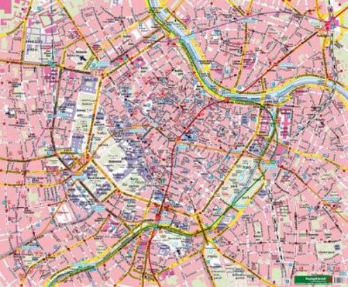 Vienna, City Plan, 1:6.250,