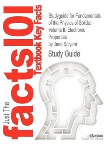 Studyguide for Fundamentals of the Physics of Solids
