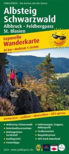 Albsteig, Black Forest, Albbruck - Feldmountainpass, St. Bla