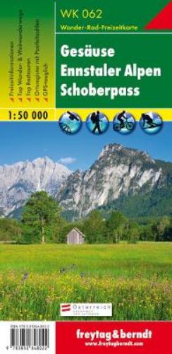 WK 062 Gesäuse - Ennstaler Alps - Schoberpass, Walking map 1
