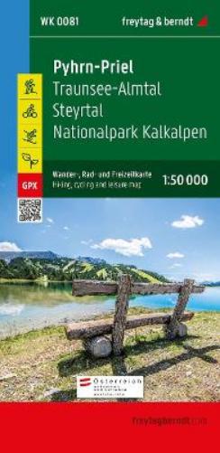 Pyhrn-Priel, Walking-, Bike- and Leisure map 1:50.000, freyt