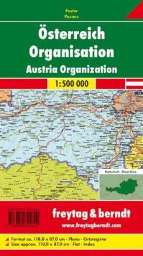 Austria Organisation, 1:500.000,