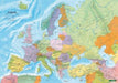 Europe political, 1:6 million, Flat in tube