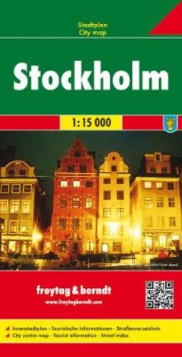 Stockholm City Map 1:15,000