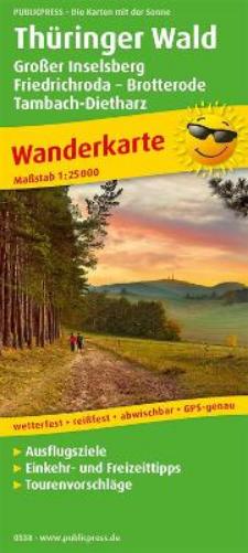 Thüringer Forest, Larger Inselsmountain - Friedrichroda - Br