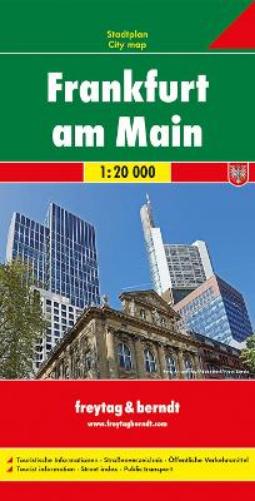 Frankfurt am Main Map 1:20 000