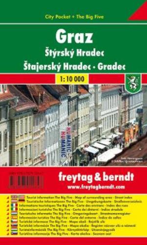 Graz, City Plan 1:10.000, City Pocket + The Big Five