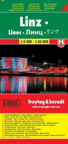 Linz Tourist Map 1:5 000 - 1:20 000