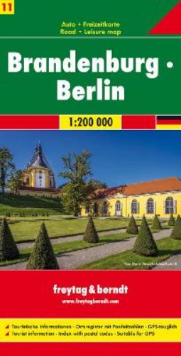 Brandenburg - Berlin, Automap 1:200.000