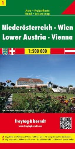 Lower Austria - Vienna, Automap 1:200.000