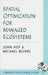Spatial Optimization for Managed Ecosystems