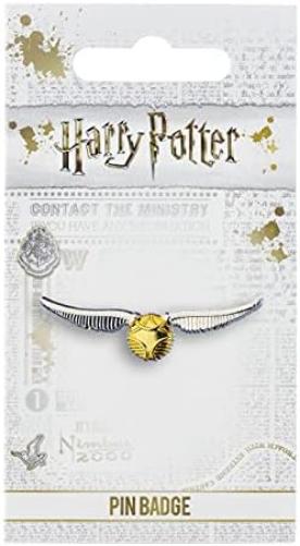 Harry Potter Snitch Dorada Unisex Pin Plateado