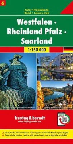 Westfalen - Rheinland Pfalz - Saarland, Automap 1:150.000, s