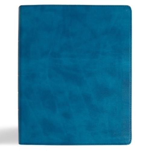 CSB Notetaking Bible, Expanded Reference Edition, Sea Depth Leathertouch
