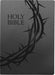 Kjver Holy Bible, Crown of Thorns Design, Large Print, Black Ultrasoft